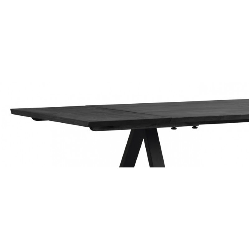 RO Carradale Extending Dining Table A 220x100 Black/Black